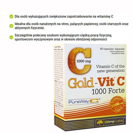 Olimp Gold-Vit C 1000 Forte, 60 capsules