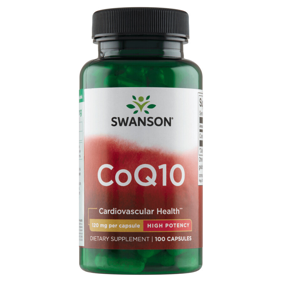 Cumpără Swanson CoQ10, coenzima Q10 120 mg, 100 capsule Swanson CoQ10, coenzima Q10 120 mg, 100 capsule