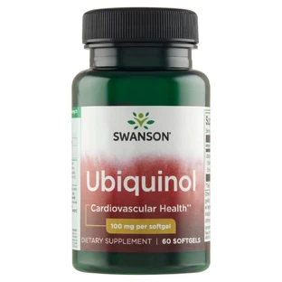 Swanson Ubiquinol, ubiquinol 100 mg, 60 gélules