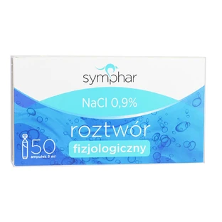 Symphar, NaCl 0,9 % physiologische Lösung, Ampullen, 50 x 5 ml