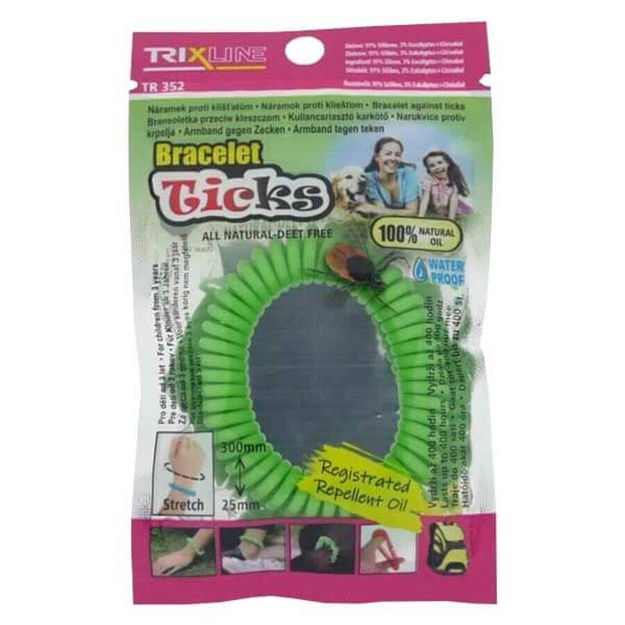 Trix, tick repellent bracelet, 1 piece