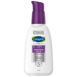 Cetaphil PRO Oil Control, feuchtigkeitsspendende und mattierende Creme, zu Akne neigende Haut, SPF 30, 118 ml