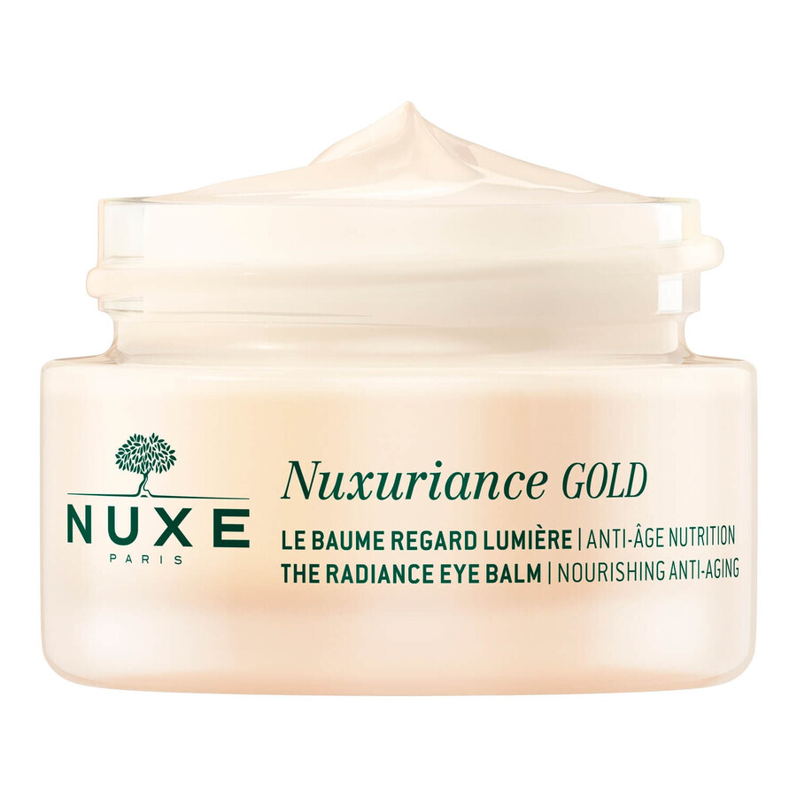 Nuxe Nuxuriance Gold, Illuminating eye balm, dry skin, 15 ml