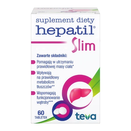 Hepatil Slim, 60 comprimidos