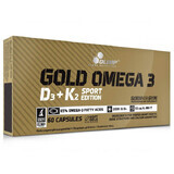 Gold Omega 3 D3 + K2 Sport Edition, 60 capsules