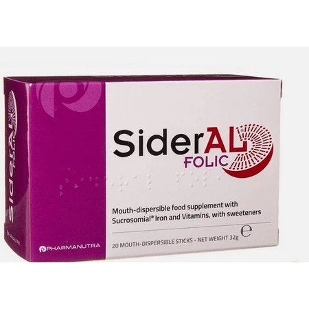 SiderAL Folic 30 mg, 20 sachets, Labormed