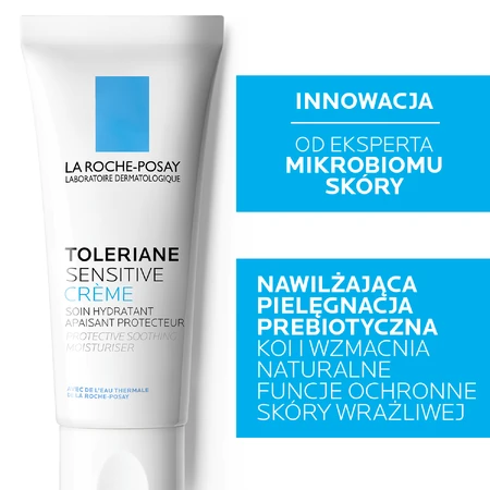 La Roche-Posay Toleriane Sensitive, crema hidratante, 40 ml