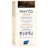 Phyto Color, hair dye, 5.3 light golden brown, 50 ml
