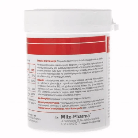 Mito-Pharma Vitamine B12 MSE 250 µg, 120 gélules