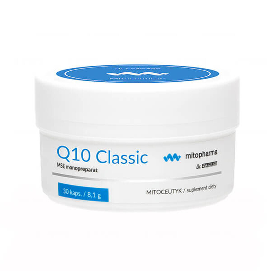 Winkel op Mito-Pharma, Q10 Classic MSE monopreparaat, 30 capsules Mito-Pharma, Q10 Classic MSE monopreparaat, 30 capsules