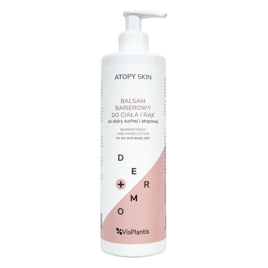 Cumpără Vis Plantis Atopy Skin, loțiune barieră pentru corp și mâini, piele uscată, atopică, 400 ml Vis Plantis Atopy Skin, loțiune barieră pentru corp și mâini, piele uscată, atopică, 400 ml