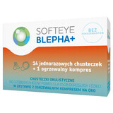 Softeye Belpha +, ophthalmic wipes, 14 pcs + heated eye compress, 1 pc