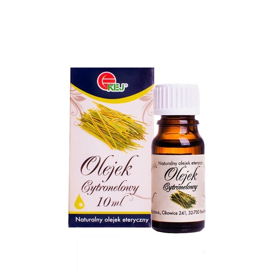 Buy Kej, lemongrass essential oil, 10 ml Kej, lemongrass essential oil, 10 ml