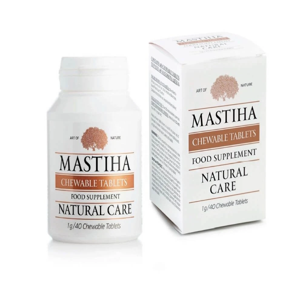 Mastiha, 40 chewable capsules, Mediterra