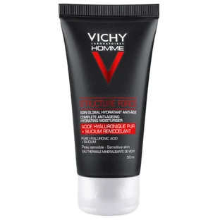 Vichy Homme Structure Force, Anti-Falten-Gesichtscreme für Männer, 50 ml