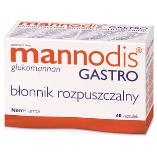 Mannodis Gastro, 60 cápsulas duras