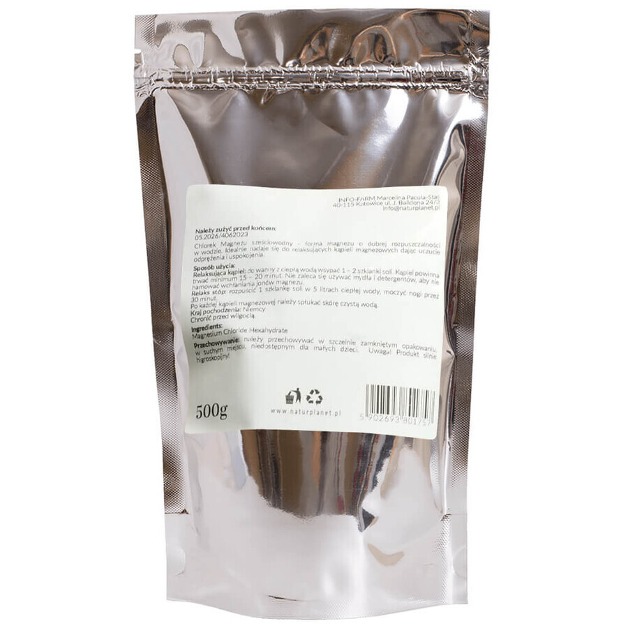 Acquista Natur Planet Cloruro di magnesio, sale da bagno, 500 g Natur Planet Cloruro di magnesio, sale da bagno, 500 g