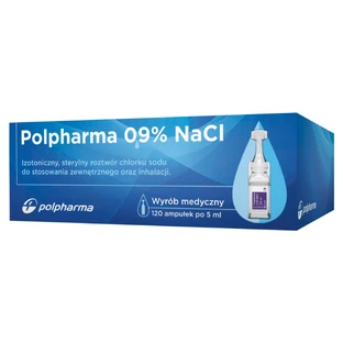 Polpharma 0,9% Natrium Chloratum, 5 ml x 120 verpakkingen