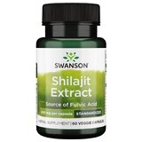 Swanson Shilajit Extract, mumio, 60 vegetarian capsules