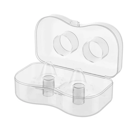 BabyOno Natural Nursing, breast shields, silicone, 823/M, 2 pieces