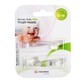 Meriden Kiddy Mini, Schallzahnb&#252;rstenaufs&#228;tze f&#252;r Kinder, 0-18 Monate, 2 St&#252;ck