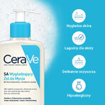 CeraVe, Gel detergente levigante SA, pelle secca e ruvida, 236 ml CeraVe, Gel detergente levigante SA, pelle secca e ruvida, 236 ml