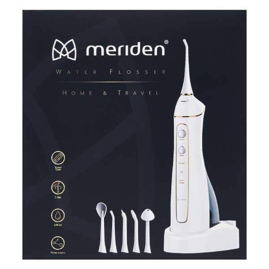 Meriden Home &amp; Travel, dental irrigator, cordless, MD 1622
