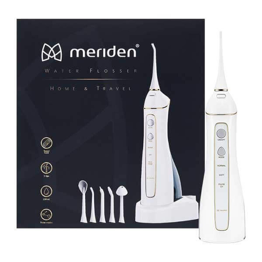 Meriden Home &amp; Travel, dental irrigator, cordless, MD 1622
