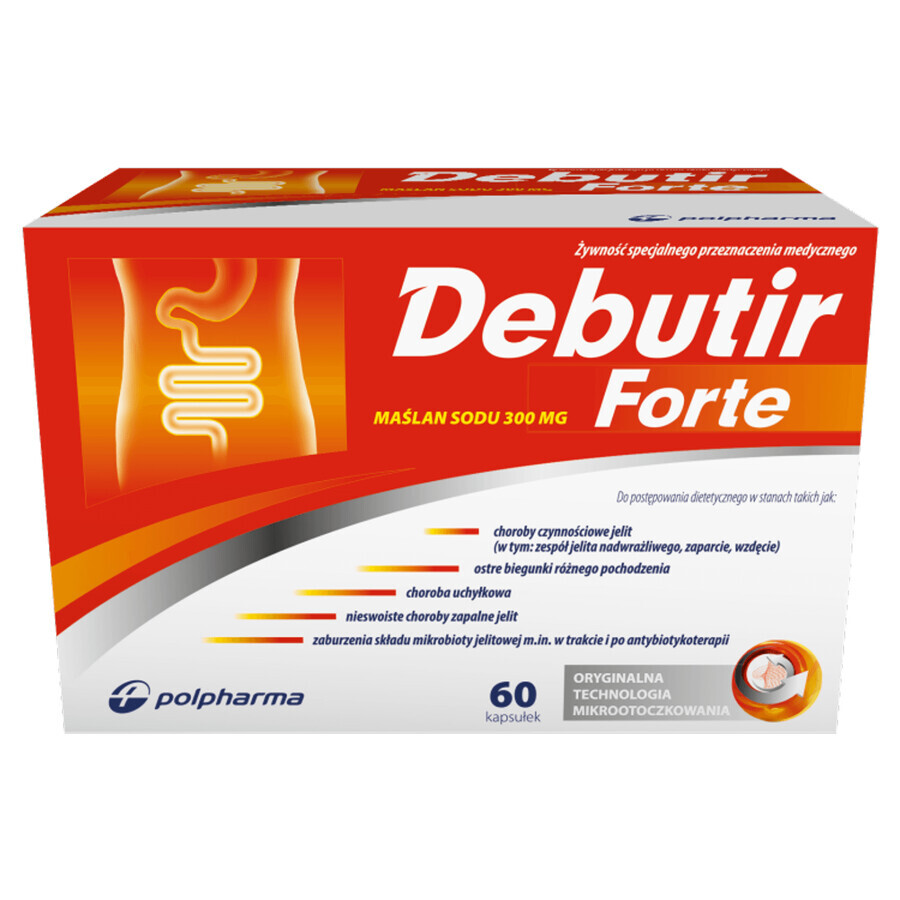 Debutir Forte, 60 capsule CONFEZIONE DIFETTOSA