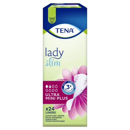 Tena Lady Slim, urological soles, Ultra Mini Plus, 24 units