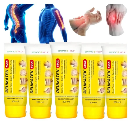 Botanic Help Reumatek Max, massage gel, 200 ml