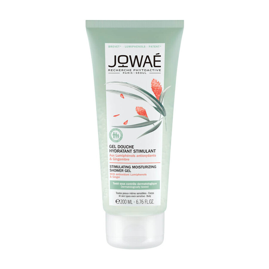 Jowae, gel doccia energizzante e idratante allo zenzero, 200 ml