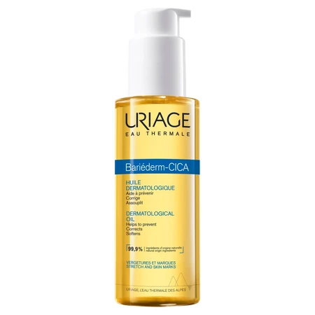 Uriage Bariederm, cica oil for stretch marks and scars, 100 ml