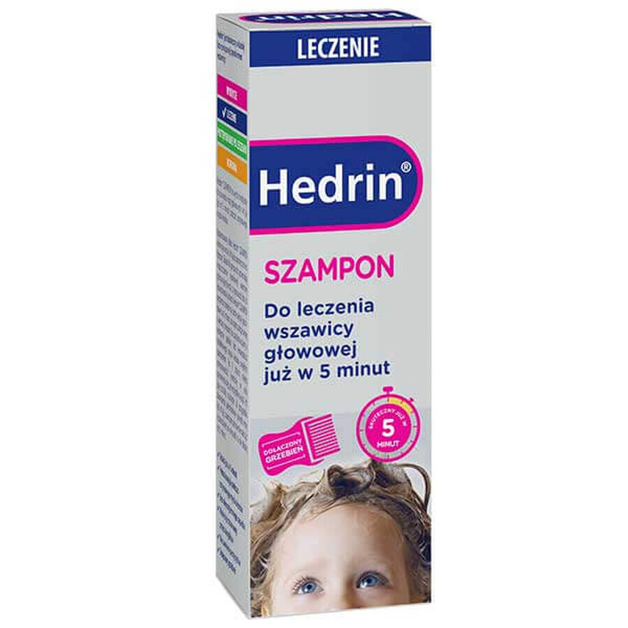 Hedrin Treatment, head lice treatment shampoo, 100 ml