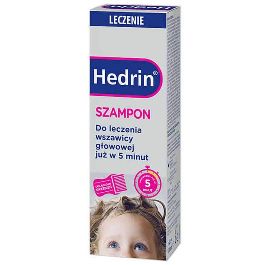 Hedrin Treatment, head lice treatment shampoo, 100 ml
