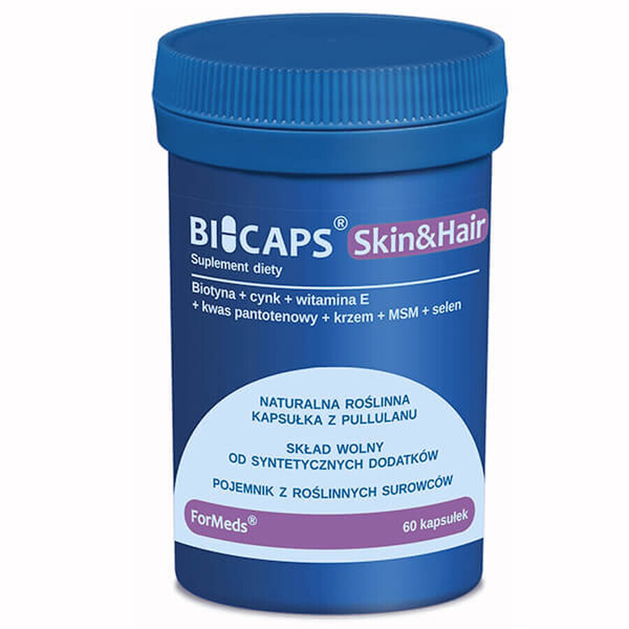 Cumpără ForMeds Bicaps Skin&Hair, 60 capsule ForMeds Bicaps Skin&Hair, 60 capsule
