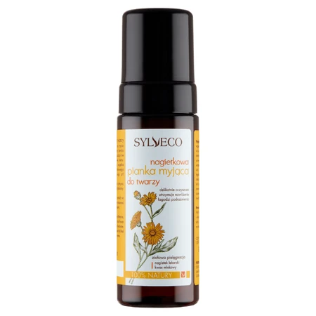 Sylveco, espuma limpiadora facial de caléndula, 150 ml