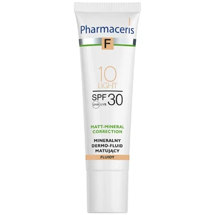Pharmaceris F Matt-Mineral-Correction, mattierendes Fluid 10 Light SPF 30, 30 ml