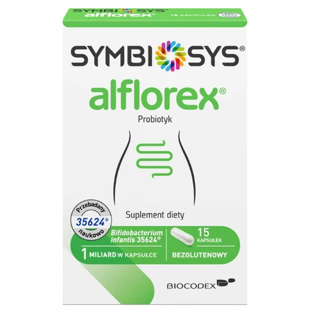 Symbiosys Alflorex, 15 capsules, Biocodex