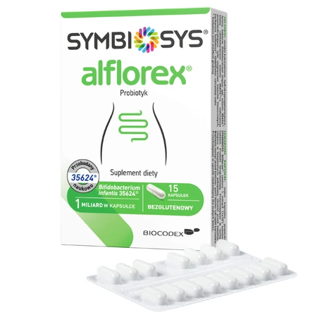 Symbiosys Alflorex, 15 capsules, Biocodex