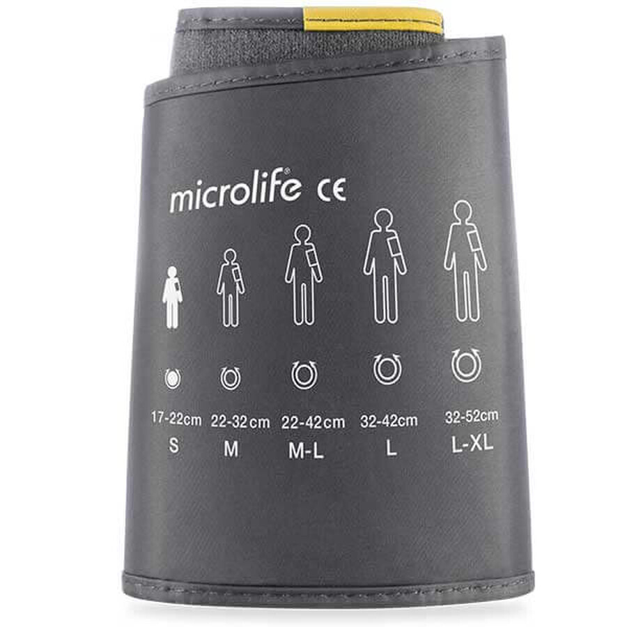 Buy Microlife B Series Blood Pressure Cuff Black Size S 17-22cm 1pc Microlife B Series Blood Pressure Cuff Black Size S 17-22cm 1pc