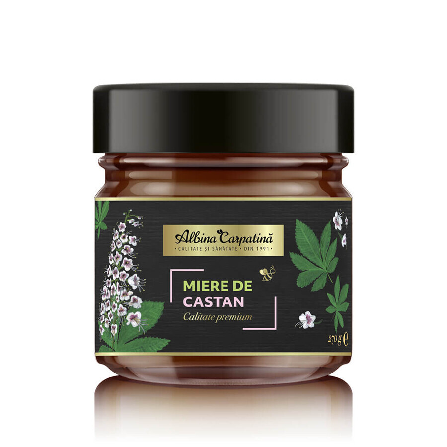 Buy Albina Carpatina chestnut honey, 270 g, Apicola Albina Carpatina chestnut honey, 270 g, Apicola