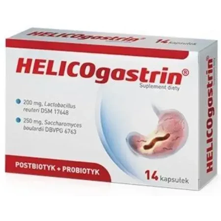 Helicogastrin, 14 cápsulas