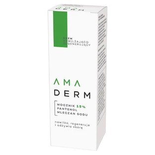 Amaderm Urea 15%, crème hydratante et régénérante, 50 ml