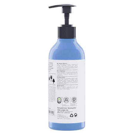 Yope Wood Sándalo, Azafrán y Pachulí, gel de ducha natural, regenerador, 400 ml
