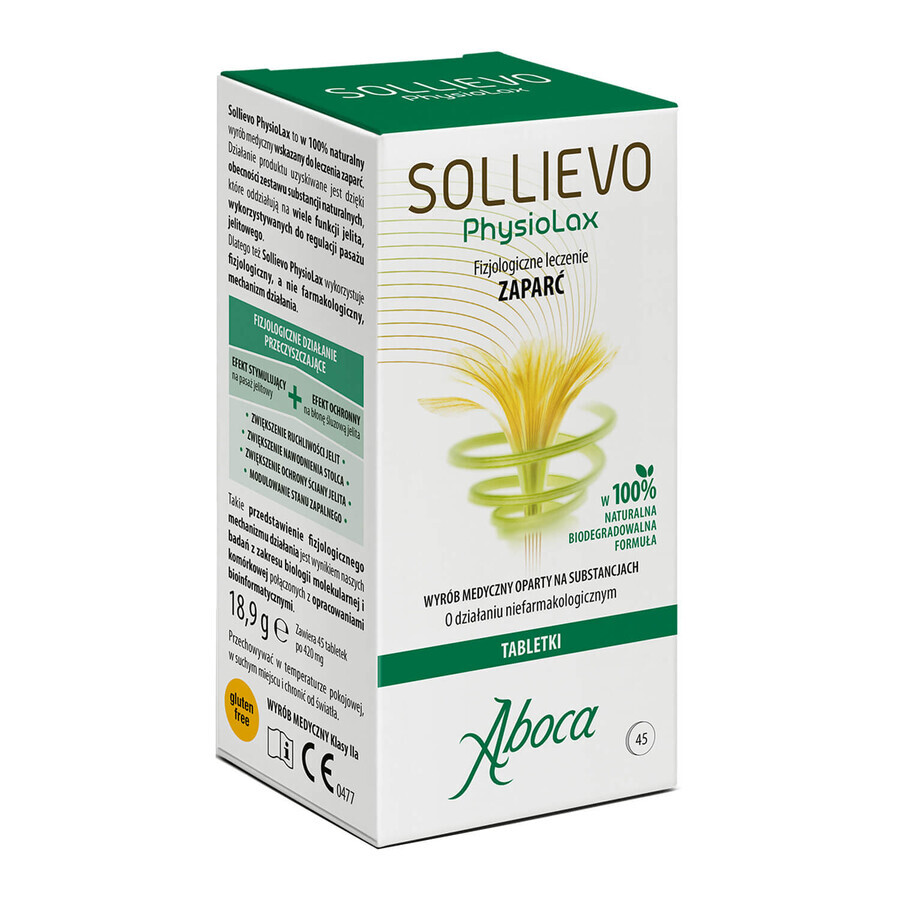Shop Sollievo Physiolax, 45 Tabletten Sollievo Physiolax, 45 Tabletten