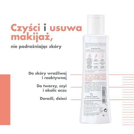 Avene Tolerance, Gel-Reinigungslotion für Gesicht und Augen, empfindliche und reaktive Haut, 200 ml