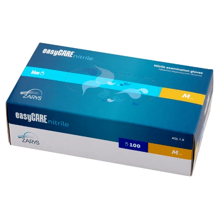 EasyCare Nitril, nitril handschoenen, niet-steriel, poedervrij, maat M, 100 stuks