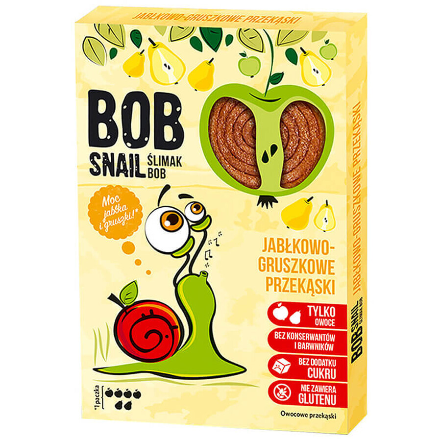 Shop Bob Snail Roll Fruchtsnack, Apfel, Birne, 60 g Bob Snail Roll Fruchtsnack, Apfel, Birne, 60 g