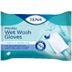 Tena ProSkin Wet Wash Guantes, toallitas higiénicas humedecidas, 8 unidades